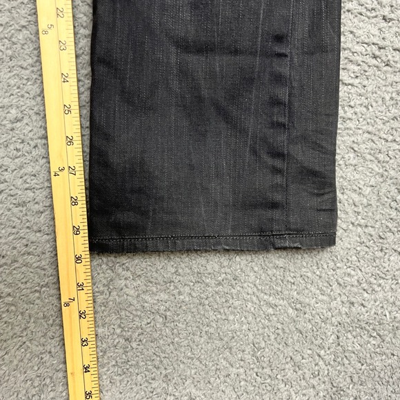 Buffalo David Bitton Jeans Mens 36x30 Gray Denim Straight Casual Office - Picture 7 of 9